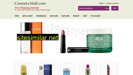 cosmeticmall-com.myshopify.com alternative sites