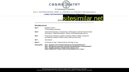 cosmicgate.com alternative sites