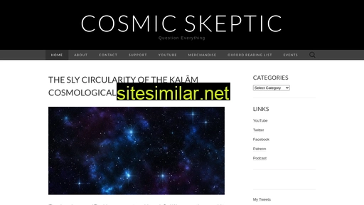 Cosmicskeptic similar sites