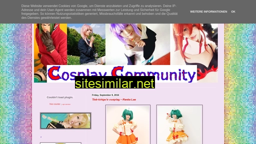 cosplaycommunityblog.blogspot.com alternative sites