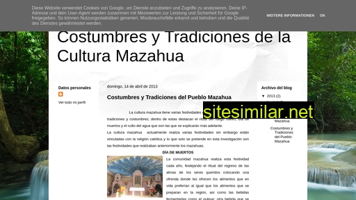 costumbresytradicionesmazahuas.blogspot.com alternative sites