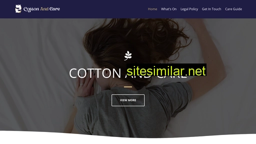 cottonandcare.com alternative sites
