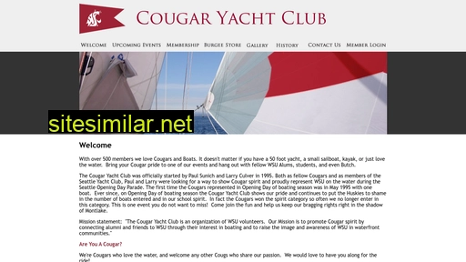 Cougaryachtclub similar sites