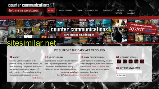 Counter-communications similar sites