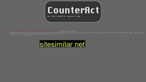 Counteractmedia similar sites