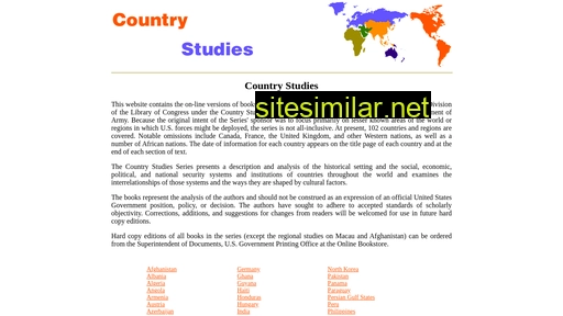 country-studies.com alternative sites