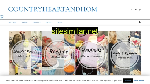 Countryheartandhome similar sites