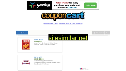couponcart.com alternative sites