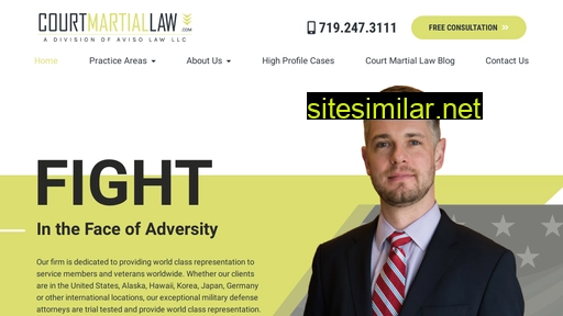 courtmartiallaw.com alternative sites