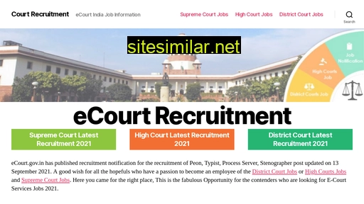 courtrecruitment.com alternative sites