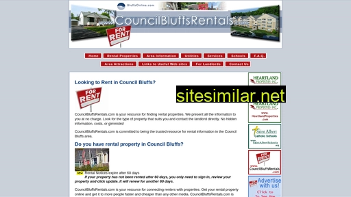 councilbluffsrentals.com alternative sites