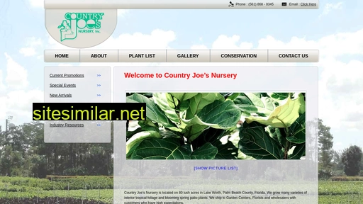 countryjoesnursery.com alternative sites