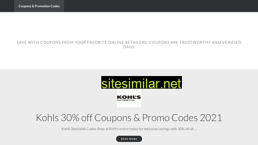 coupons-promotioncodes.com alternative sites