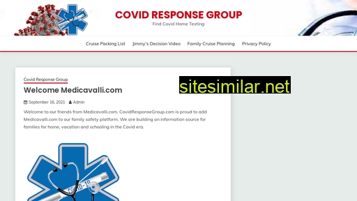 covidresponsegroup.com alternative sites