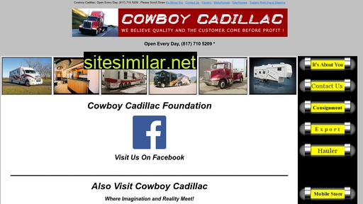 Cowboycadillac similar sites
