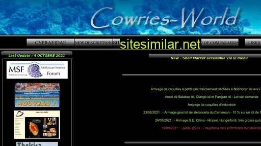 Cowries-world similar sites