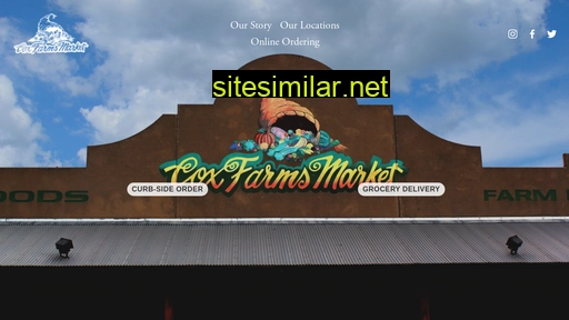 coxfarmsmarket.com alternative sites