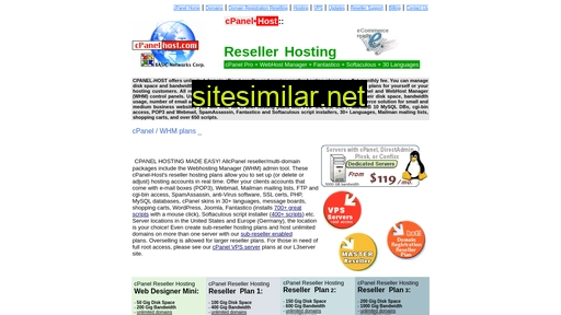 cpanel-reseller-hosting.com alternative sites