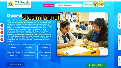 cpgoenkainternationalschool.com alternative sites