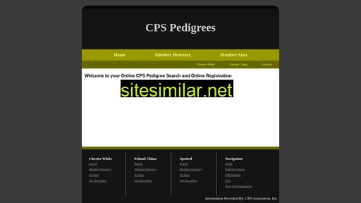 cpspedigrees.com alternative sites