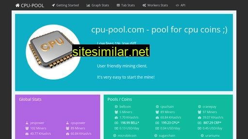 cpu-pool.com alternative sites