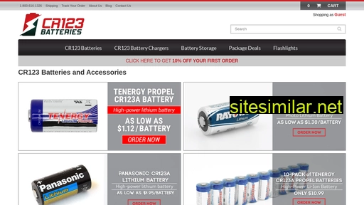 cr123batteries.com alternative sites
