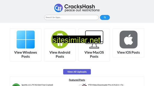 crackshash.com alternative sites