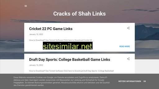 Cracksofshahlinks similar sites