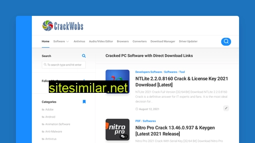 crackwebs.com alternative sites