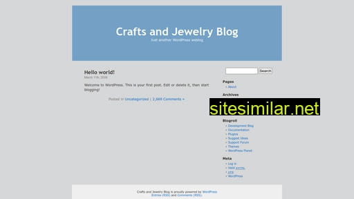 craftsandjewelry.com alternative sites
