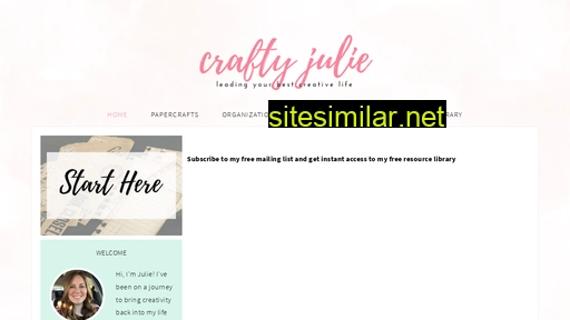 craftyjulie.com alternative sites
