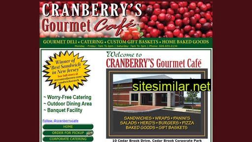 cranberrysgourmet.com alternative sites