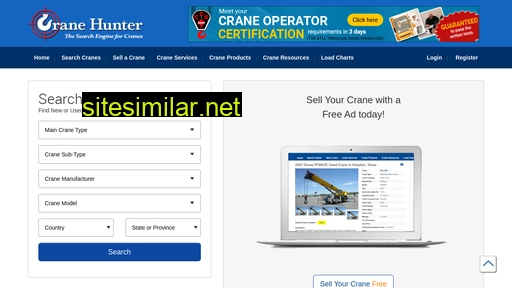 cranehunter.com alternative sites