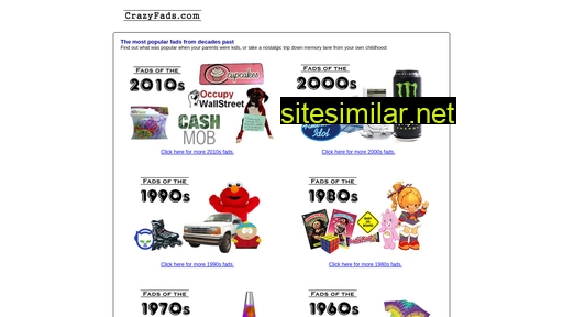 crazyfads.com alternative sites