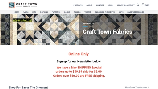 Crafttownfabrics similar sites