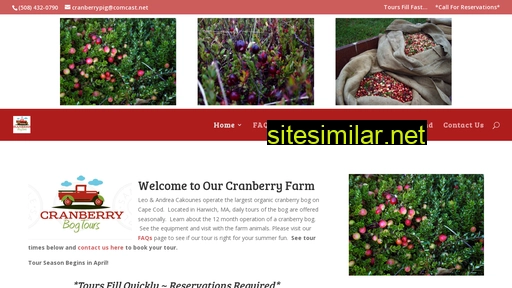 cranberrybogtours.com alternative sites