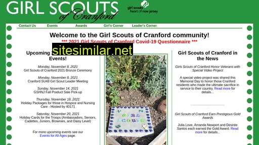 cranfordgirlscouts.com alternative sites