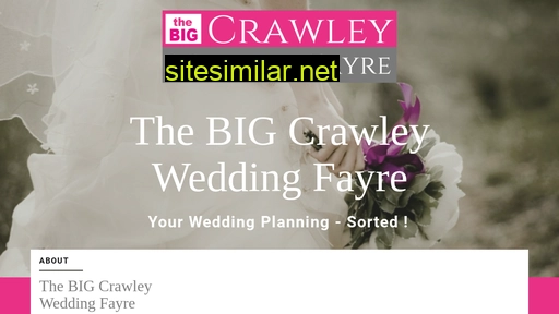 crawleyweddingfayre.com alternative sites