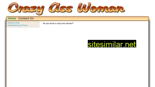 crazyasswoman.com alternative sites