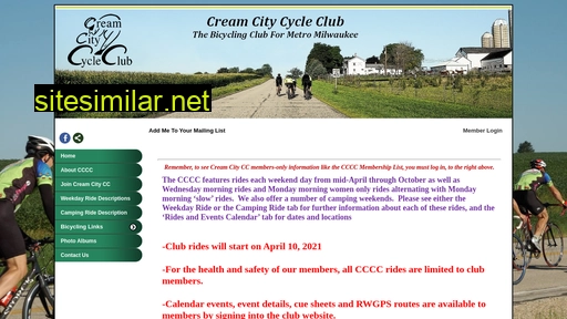 creamcitycycleclub.com alternative sites