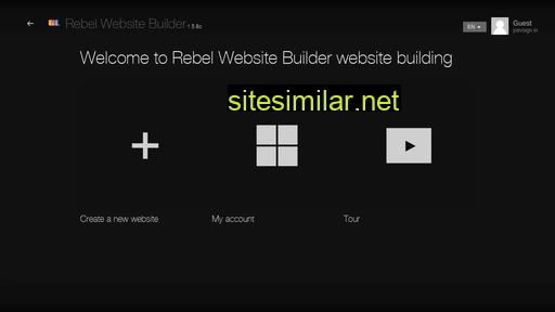 create.rebelwebsitebuilder.com alternative sites
