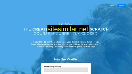 createyourstoryfromscratch.com alternative sites