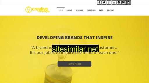 Creative-campaigns similar sites