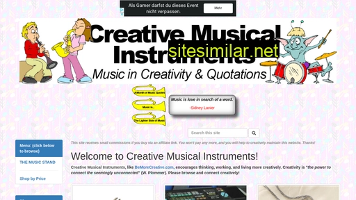 creative-musical-instruments.com alternative sites