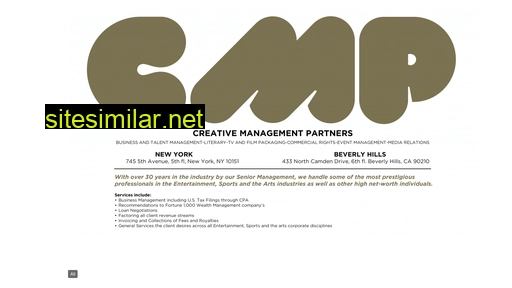 Creativemanagementpartners similar sites