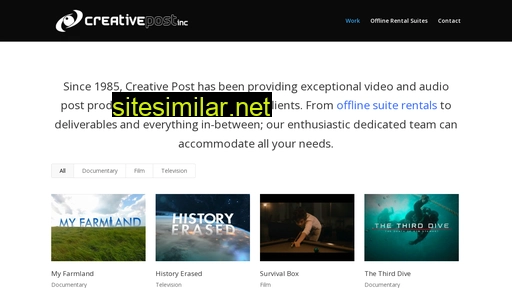 creativepostinc.com alternative sites