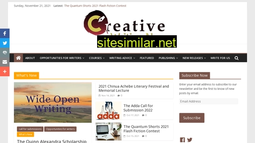 creativewritingnews.com alternative sites