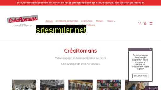 Crearomans similar sites