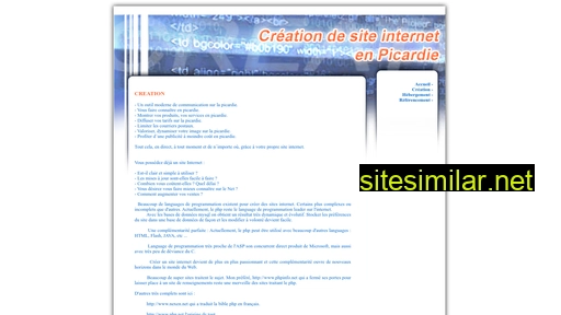 Creation-site-internet-picardie similar sites