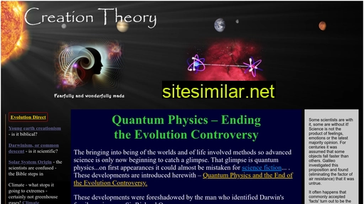 creationtheory.com alternative sites